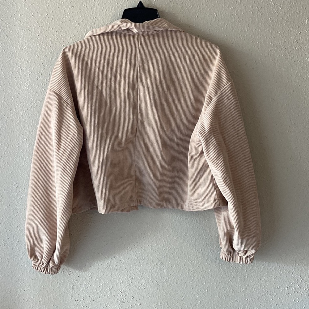 Cropped Ribbed Jacket - Picture 5 of 7